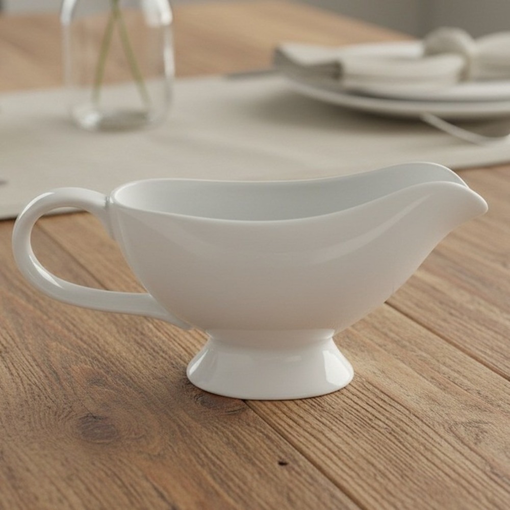 POTTERY BARN Great White Collection Gravy Boat